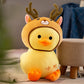Costumed Cuddles: Weiyi Cute Chongchong Duck Plush Doll (Super Soft Elastic Cotton).