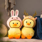 Costumed Cuddles: Weiyi Cute Chongchong Duck Plush Doll (Super Soft Elastic Cotton).
