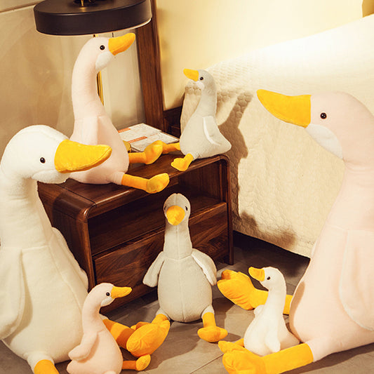 Cute Duck Plush Doll for Children – Soft Stuffed Animal Toy in Multiple Colors & Sizes