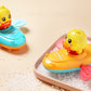 Little Yellow Duck Bath Toy – Pull-String Clockwork Water Toy for Kids