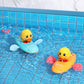 Little Yellow Duck Bath Toy – Pull-String Clockwork Water Toy for Kids