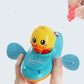 Little Yellow Duck Bath Toy – Pull-String Clockwork Water Toy for Kids