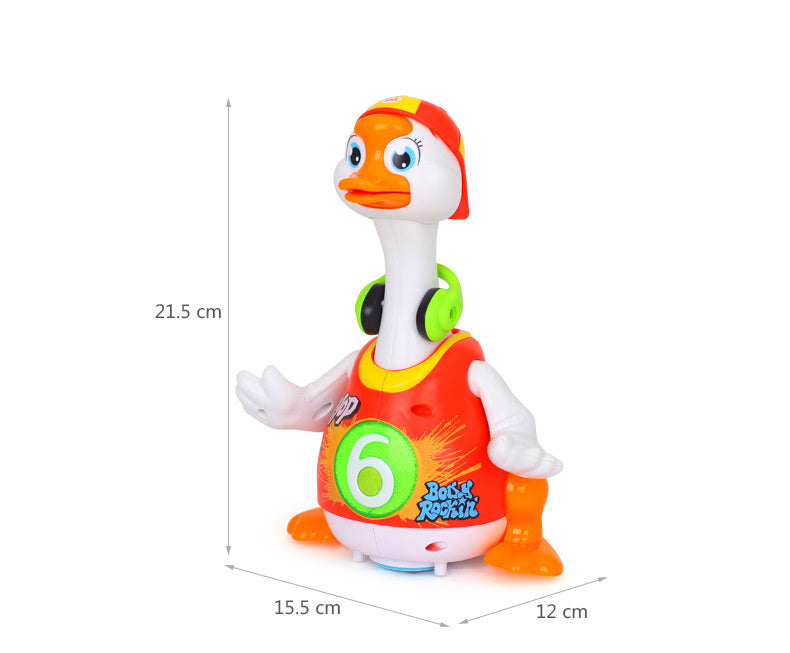 All-in-One Fun: Baby Universal Duck Educational Toy (Singing, Swinging, Dancing).