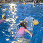 Safe Splash: Children's Transparent Duck Swimming Ring Seat (Eco-Friendly PVC).