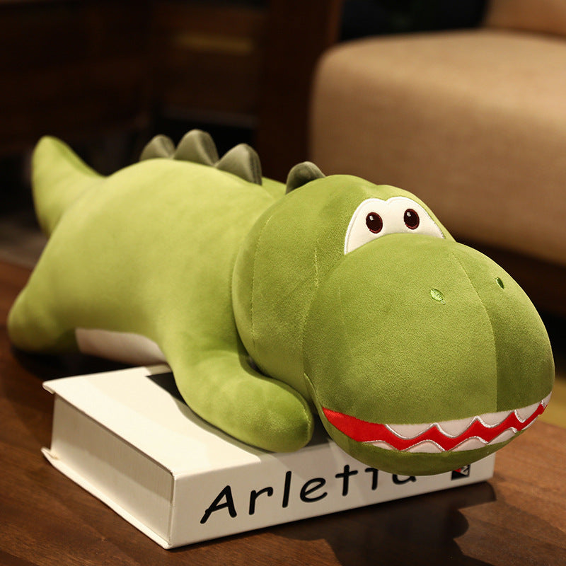 Fantasy Friends: Cute Dinosaur Doll Plush Pillow Gift (Crystal Super Soft, $\mathbf{50}$–$\mathbf{90\text{cm}}$).