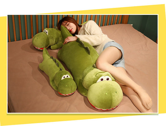 Fantasy Friends: Cute Dinosaur Doll Plush Pillow Gift (Crystal Super Soft, $\mathbf{50}$–$\mathbf{90\text{cm}}$).