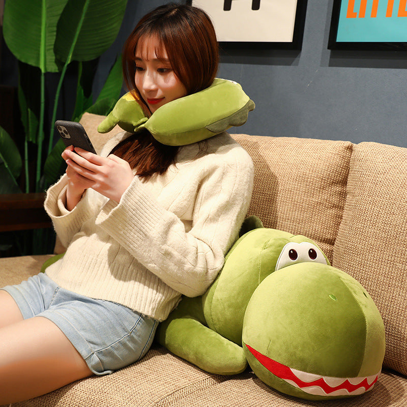 Fantasy Friends: Cute Dinosaur Doll Plush Pillow Gift (Crystal Super Soft, $\mathbf{50}$–$\mathbf{90\text{cm}}$).