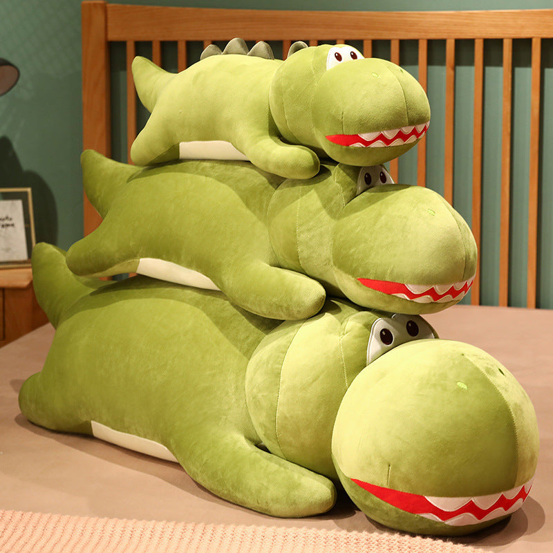 Fantasy Friends: Cute Dinosaur Doll Plush Pillow Gift (Crystal Super Soft, $\mathbf{50}$–$\mathbf{90\text{cm}}$).