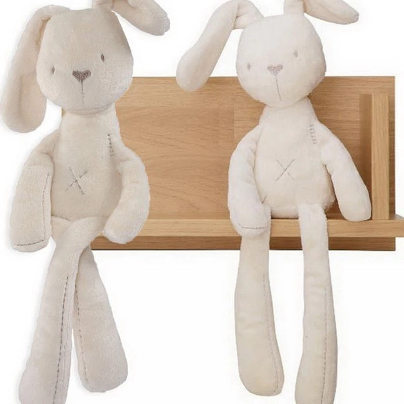 Irresistibly Cute: Beige Bunny Soft Plush Toy ($\mathbf{55\text{cm}}$, Baby/Kids Gift).