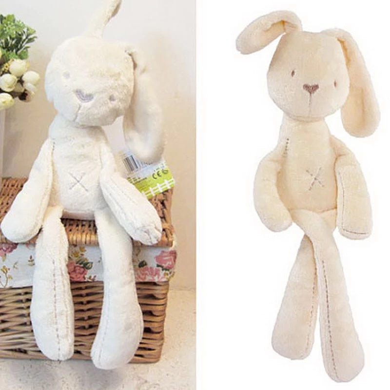 Irresistibly Cute: Beige Bunny Soft Plush Toy ($\mathbf{55\text{cm}}$, Baby/Kids Gift).