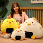 Kawaii Comfort: Soft Rice Ball Chicken/Duck Plush Toy Doll (35-60cm) Pillow Gift.