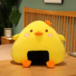 Kawaii Comfort: Soft Rice Ball Chicken/Duck Plush Toy Doll (35-60cm) Pillow Gift.