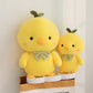 Ultra Soft Snuggles: Creative Cute Little Yellow Chicken Plush Doll (Down Cotton Filled).