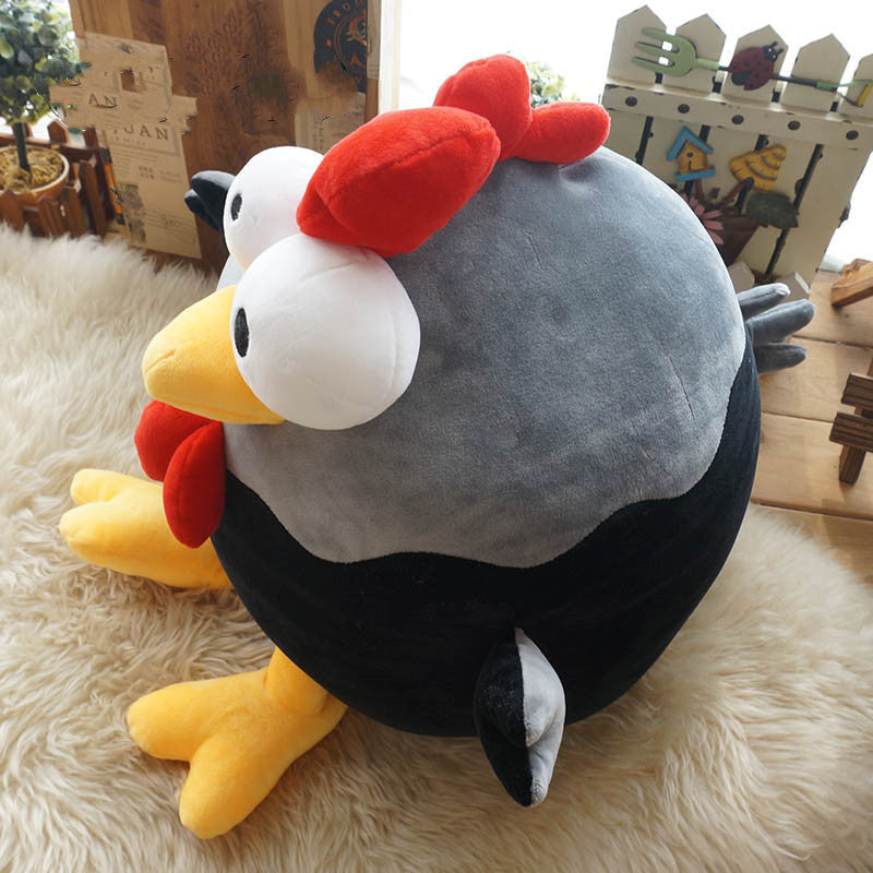 Cartoon Chicken Doll Plush Toy – Winter Hand Warmer Plush (Optional Warmer Feature)