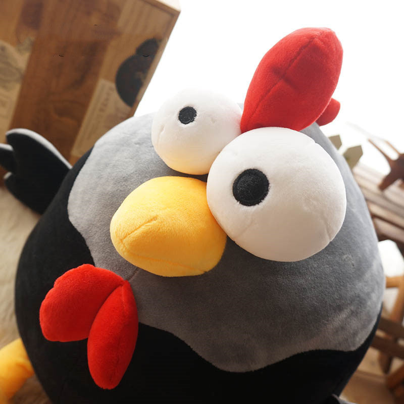 Cartoon Chicken Doll Plush Toy – Winter Hand Warmer Plush (Optional Warmer Feature)