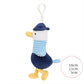 Plush Duck & Bear Keychain Backpack Pendant – Cute Animal Mini Charms Collection