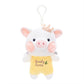 Plush Duck & Bear Keychain Backpack Pendant – Cute Animal Mini Charms Collection