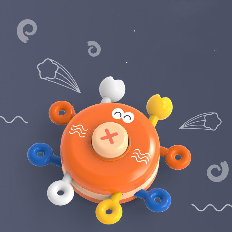 Grasp the Crab & Duck Push-and-Pull Toy – Finger Press Enlightenment Toy for Kids