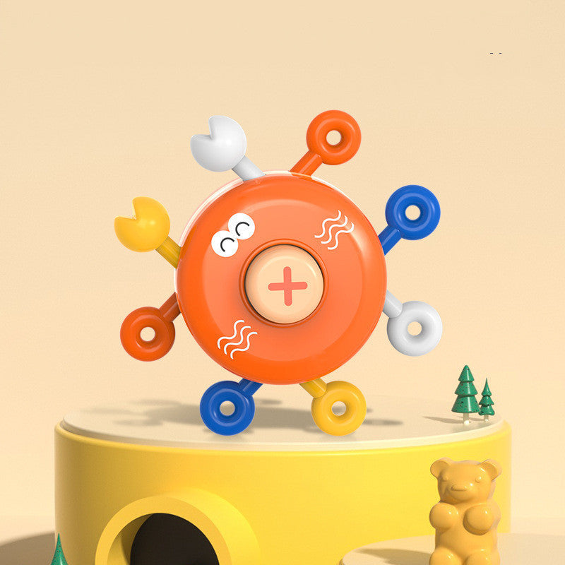 Grasp the Crab & Duck Push-and-Pull Toy – Finger Press Enlightenment Toy for Kids