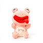 Funny Lonely Frog Doll Ugly Plush Toy – Sitting Frog Boy Pillow (30–40 cm)