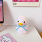 INS Bedroom Girl LED Night Light – Cute Little Duck Bedside Lamp & Room Decor (Creative Gift)