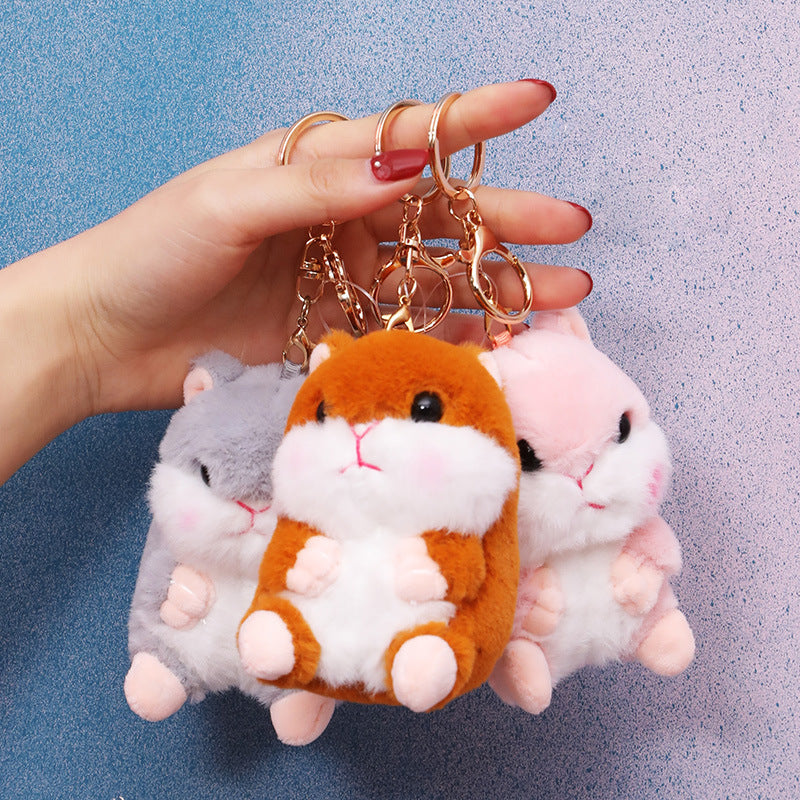 Cute Cute Chicken Groundhog Pendant Plush Toy
