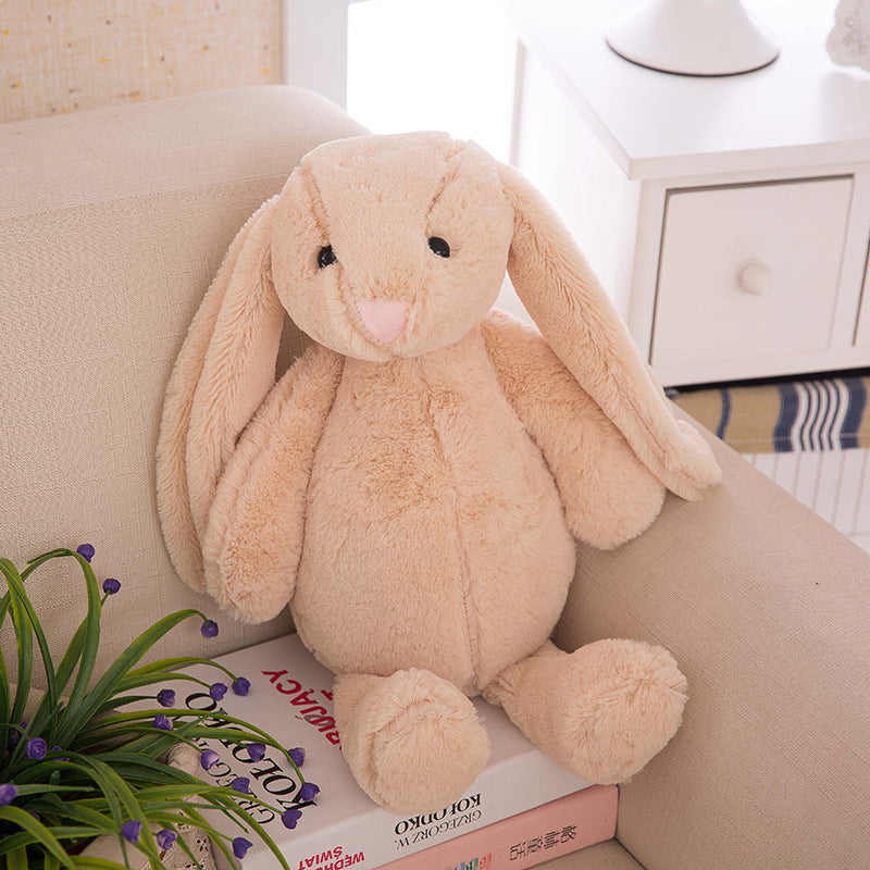 Children’s Plush Bunny Doll, Soft PP Cotton Rabbit Toy & Birthday Gift Pillow (30cm)