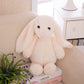 Children’s Plush Bunny Doll, Soft PP Cotton Rabbit Toy & Birthday Gift Pillow (30cm)