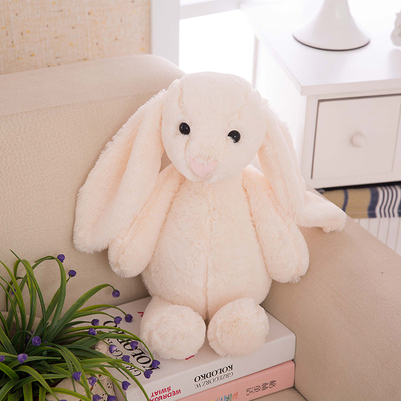 Children’s Plush Bunny Doll, Soft PP Cotton Rabbit Toy & Birthday Gift Pillow (30cm)