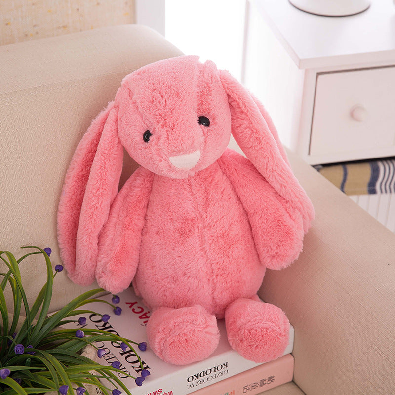 Children’s Plush Bunny Doll, Soft PP Cotton Rabbit Toy & Birthday Gift Pillow (30cm)