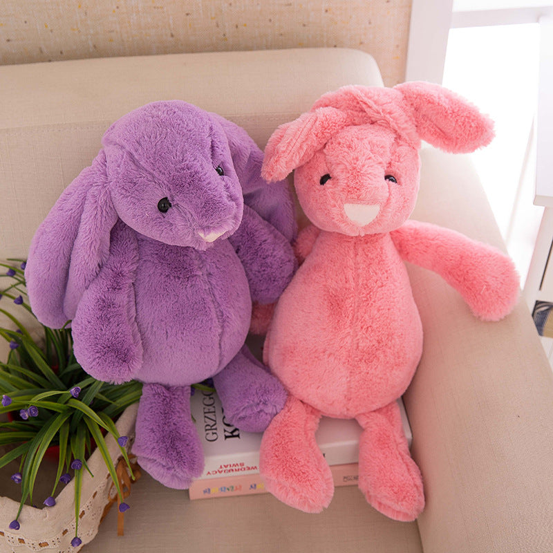 Children’s Plush Bunny Doll, Soft PP Cotton Rabbit Toy & Birthday Gift Pillow (30cm)