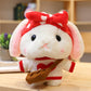 Lop-Eared Bunny Plush Toy, Cute White Rabbit Doll (30cm)