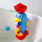 Splish Splash Learning: Educational Rhubarb Duck Baby Bath Toy Set (Waterwheel/Wheel Type).