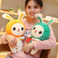 Creative Cute Cartoon Fruit Bunny Doll, Plush Rabbit Toy in Fun Fruit Styles