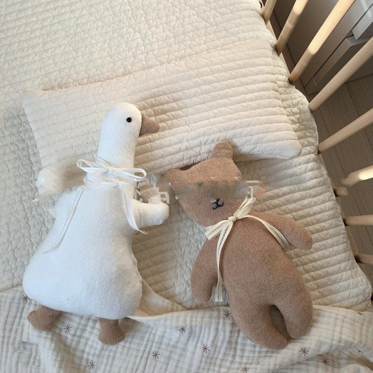 Cute Plush Duck Baby Soothing Sleeping Doll – Super Soft Short Plush Comfort Toy