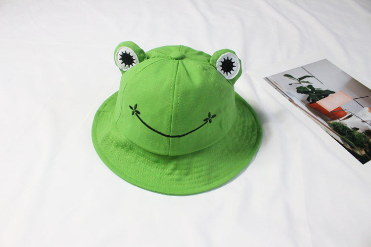 Sweet & Lovely: Women's Embroidered Cotton Fisherman Hat ($\mathbf{56-58\text{cm}}$).