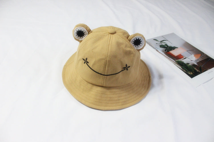 Sweet & Lovely: Women's Embroidered Cotton Fisherman Hat ($\mathbf{56-58\text{cm}}$).