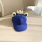 Street Style Fun: Children's Cute Cartoon Frog Peaked Cap with Sunscreen Function.