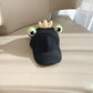 Street Style Fun: Children's Cute Cartoon Frog Peaked Cap with Sunscreen Function.