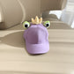 Street Style Fun: Children's Cute Cartoon Frog Peaked Cap with Sunscreen Function.