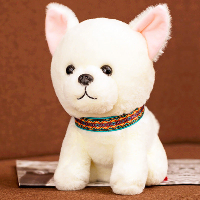 Best in Show: Simulation Teddy Dog Plush Toy Doll (Multiple Breeds, Car/Machine Doll).
