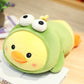 Plush Yellow Duck Doll with Pillow – Soft Down Cotton Duck Plush Toy