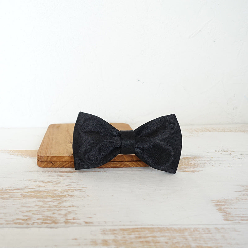 Metal Buckle Dog Collar, New Foreign Trade Style with Bowknot Accessory (XS–XL)