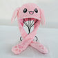 Cute Vibrato Bunny Ear Hat, Wool Plush Cartoon Winter Hat for Kids & Adults