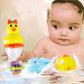 Baby Duck Water Play Set – 5-Piece Bath Toy Kit for Infants (0–2 Years)