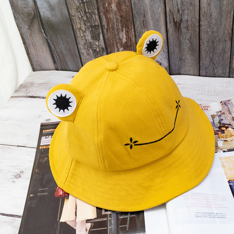 Sweet & Lovely: Women's Embroidered Cotton Fisherman Hat ($\mathbf{56-58\text{cm}}$).