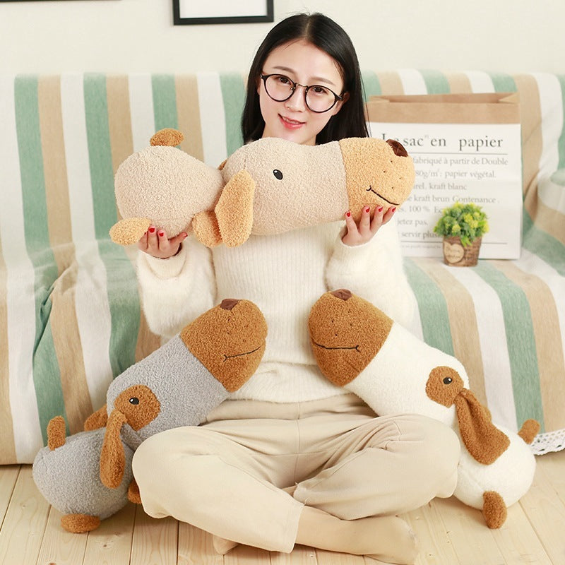 Restful Retreat: Dog Plush Doll Pillow (Soft $\mathbf{100\%}$ PP Cotton Filled).