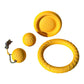 DogJingdang Border Collie Training Toys, EVA Pull Ring, Balls, Chew Rope & Frisbee Set