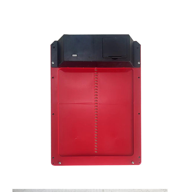 Time-Saving Tech: Automatic Chicken Coop Pet Door (Plastic, Brown or Red).