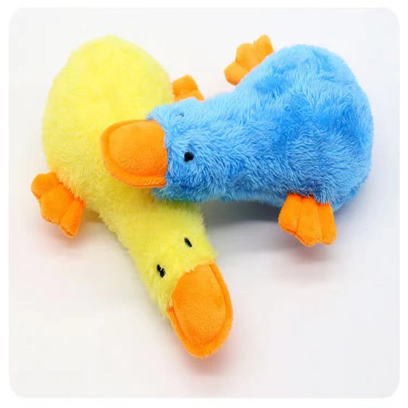Sunny Snuggles: Cute Yellow Duck Plush Toy Doll (Soft, Cuddly Companion).